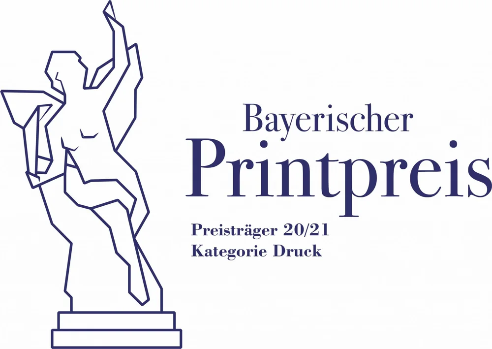 Auszeichnung Bayerischer Printpreis, Preisträger 20/21, Kategorie Druck